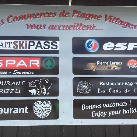 Appartement 5 Pers Plagne Village La Plagne Esterno foto
