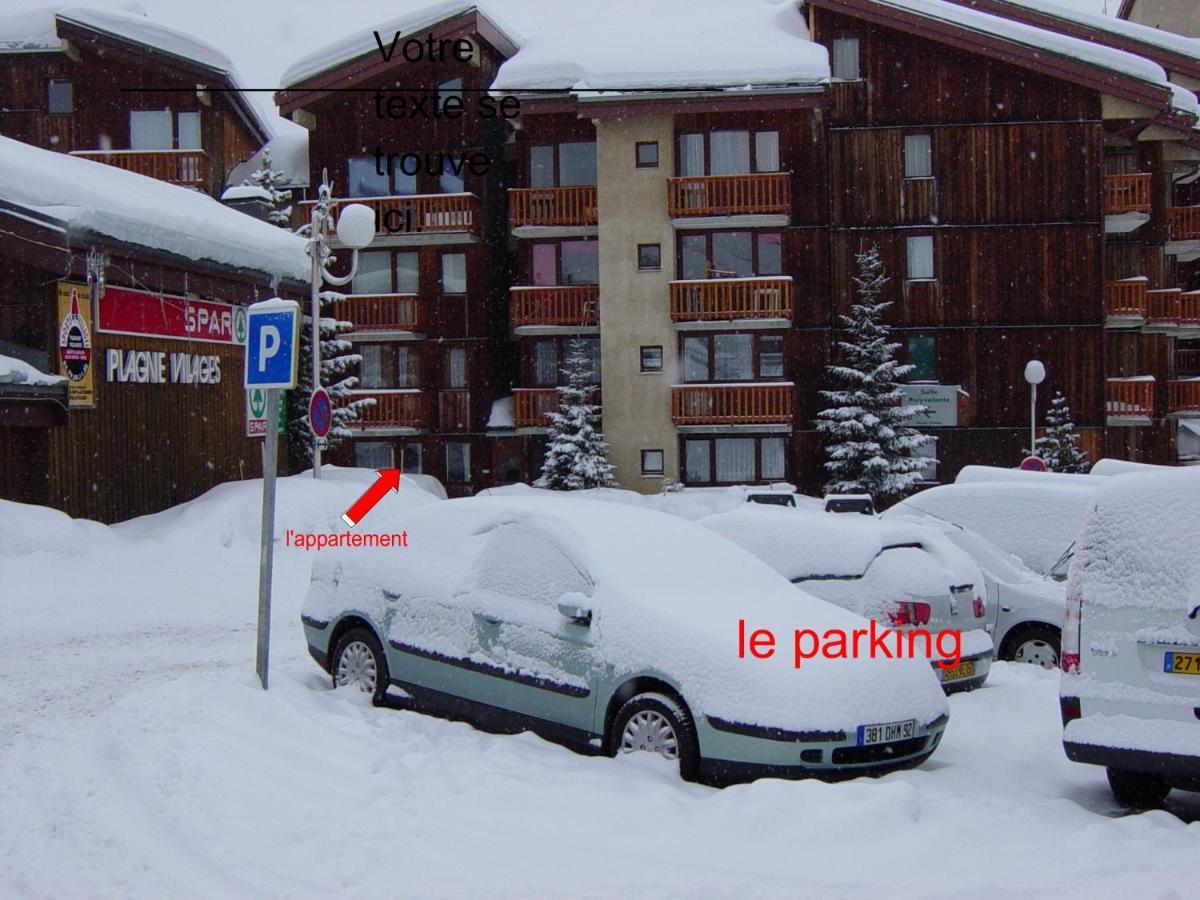 Appartement 5 Pers Plagne Village La Plagne Esterno foto